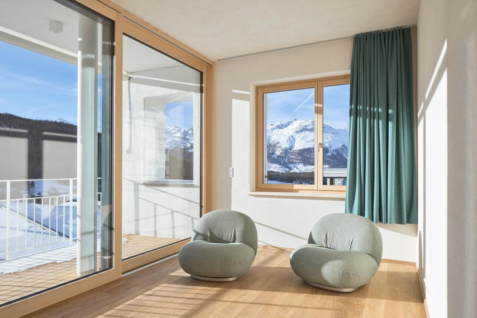 Hotel Maistra 160 Pontresina Exteriér fotografie