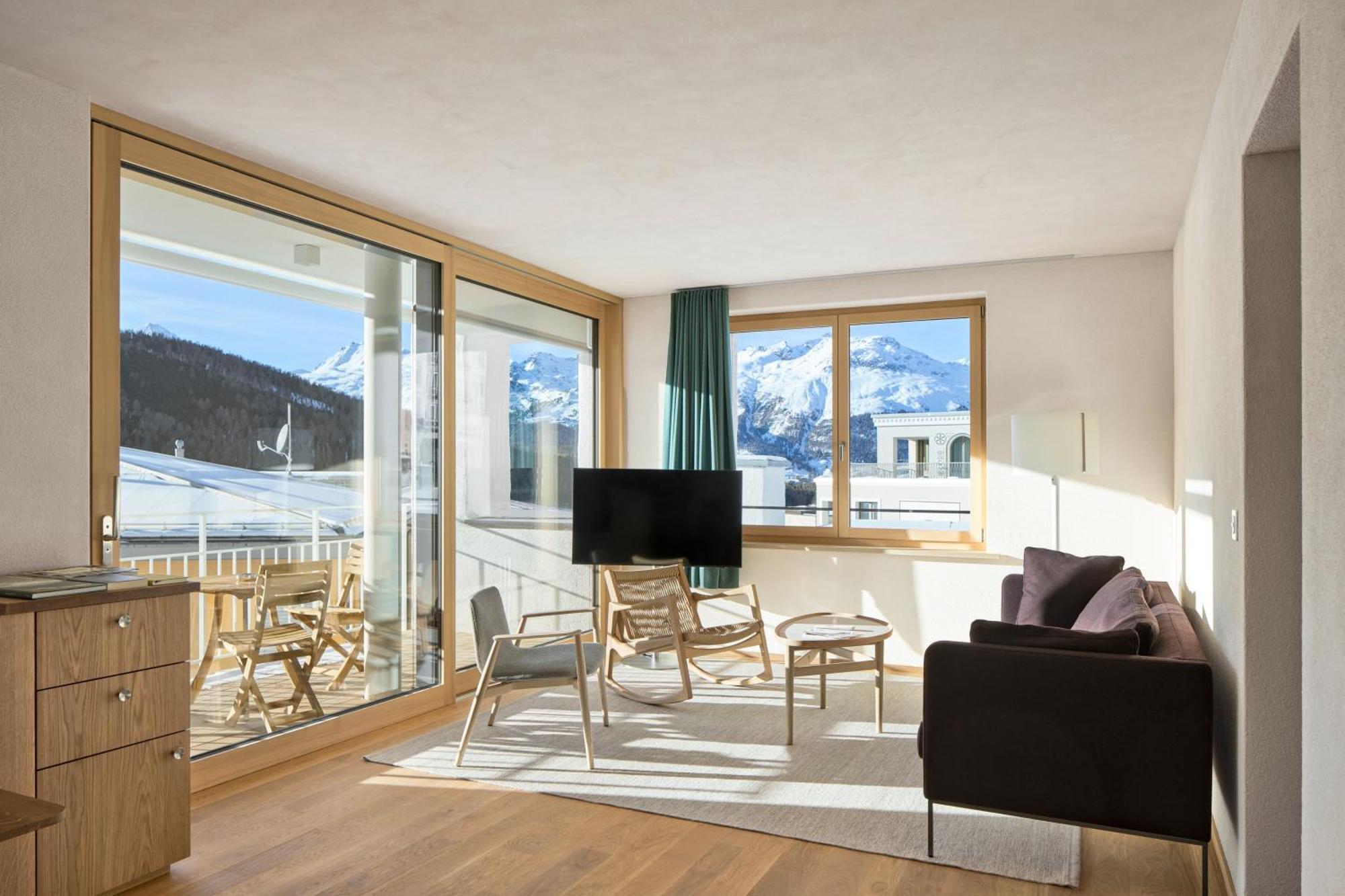 Hotel Maistra 160 Pontresina Exteriér fotografie