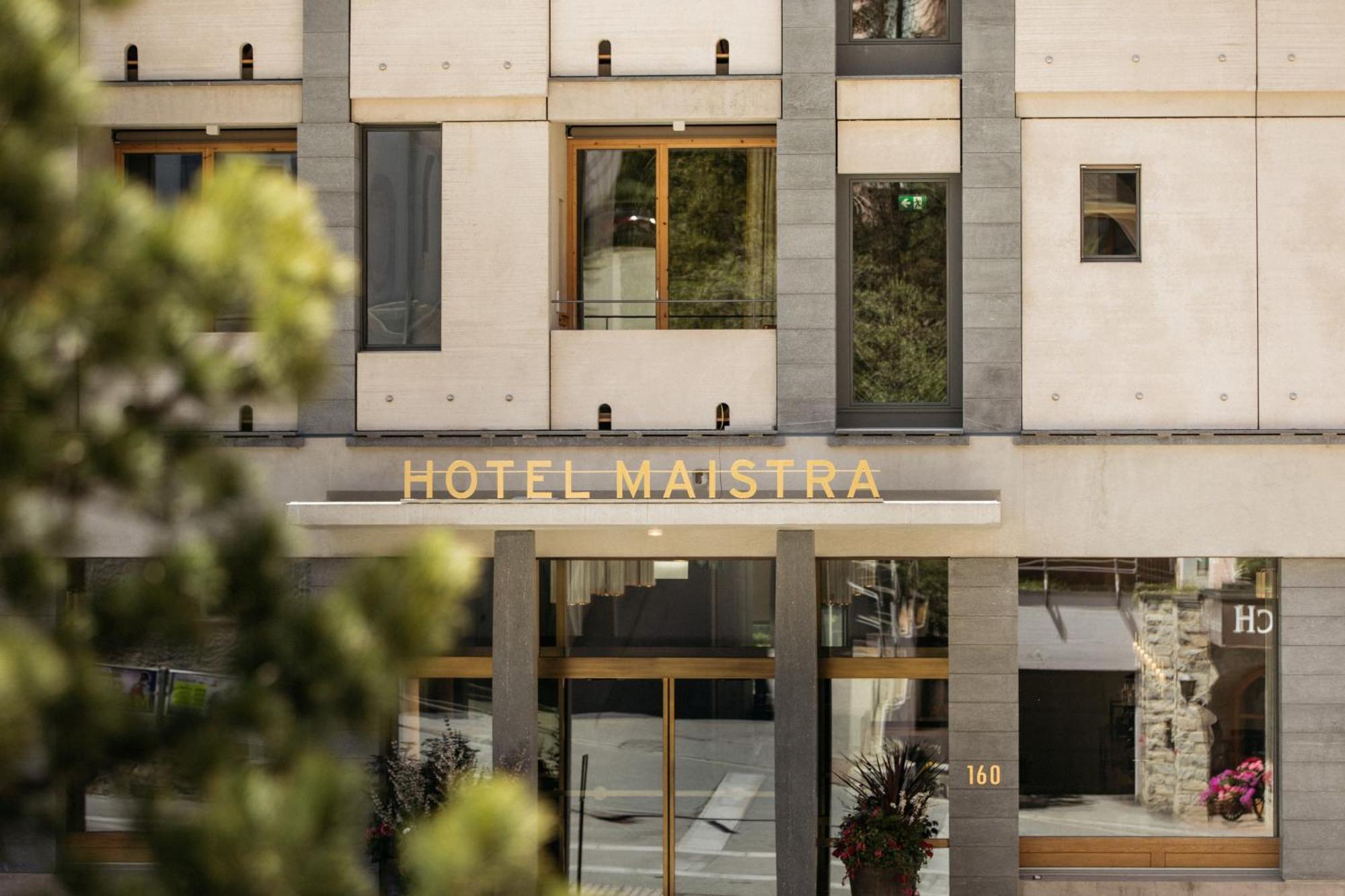 Hotel Maistra 160 Pontresina Exteriér fotografie